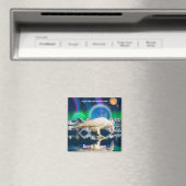 Zeldzame Spirit Raven Fantasy Art Magneten (Insitu (Vaatwasser))