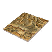 Zeldzame stolling van de landschapskuiken tegeltje (Zijkant)