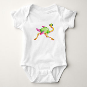 Zeldzame struisvogel romper