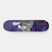 Zeldzame tijgerskateboard skateboard (Horizontaal)
