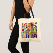 Zeldzame tuin - Hope Heyer Design Tote Bag (Voorkant (product))