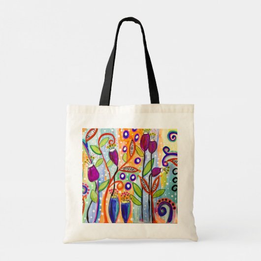 Zeldzame tuin - Hope Heyer Design Tote Bag (Achterkant)