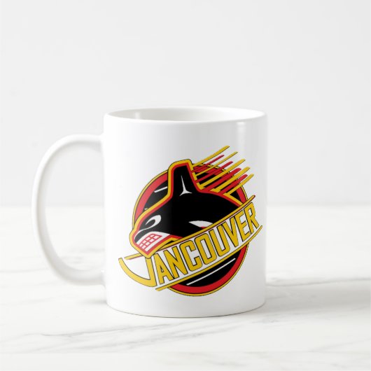 ZELDZAME Vancouver Hockey - Retro Canucks Koffiemok (Links)