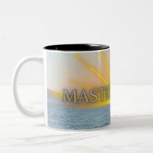 Zeldzame Vind Nectar Koel Kalm Verzamelend Onderle Tweekleurige Koffiemok