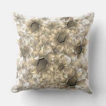 'Zeldzame virtuele bloemen', beige bloemblaadjes o