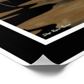 ZELDZAME WIT-TIGER EN MOON Art Prints & Posters (Hoek)