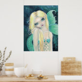 Zeldzame Zeemeermin Poster door Molly Harrison (Keuken)