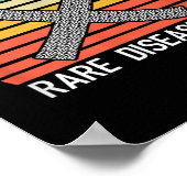 Zeldzame Ziekte Dag Bewustwording 2024 Poster (Hoek)