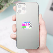 Zeldzame ziekte Ondersteuning Empowering Awareness Sticker (Telefoon)