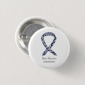 Zeldzame Ziekten Bewustmaking Aangepast lintje Ronde Button 3,2 Cm (Voorkant /achterkant)