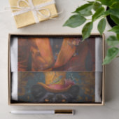 Zeldzame Zwarte Leeuw10 Tissuepapier (Geschenk)