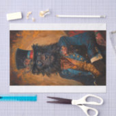 Zeldzame Zwarte Leeuw12 Tissuepapier (Craft)