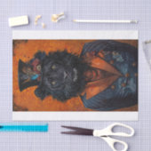 Zeldzame Zwarte Leeuw3 Tissuepapier (Craft)