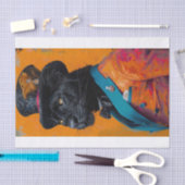 Zeldzame Zwarte Leeuw6 Tissuepapier (Craft)