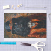 Zeldzame Zwarte Leeuw7 Tissuepapier (Craft)