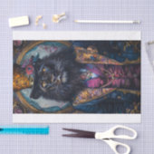 Zeldzame Zwarte Leeuw8 Tissuepapier (Craft)