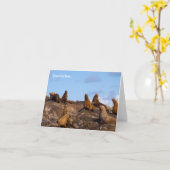 Zeleeuw Kaart (Gele Bloem)