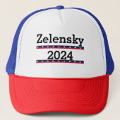Zelensky 2024 Petanquehoed Trucker Pet (Voorkant)