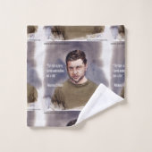 Zelensky & Ammunication Quote Quality Bath Towel Bad Handdoek (Wasdoekje)