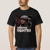 Zelensky, de Freedom Fighter T-shirt (Voorkant)