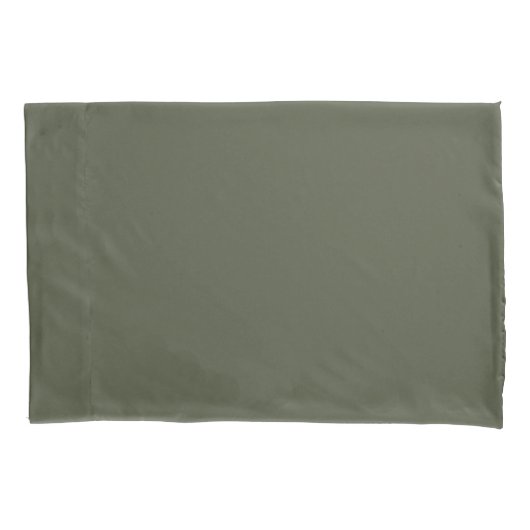 Zelensky Green Military Olive Drab Khaki Green Kussensloop (Voorkant)