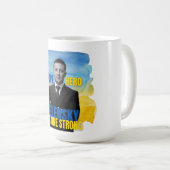 Zelensky Hope Hero Ukraine Sterke Koffiemok (Voorkant rechts)
