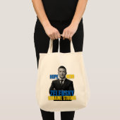 Zelensky Hope Hero Ukraine Sterke Tote Bag (Voorkant (product))
