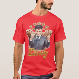 Zelensky Oekraïne Retro Fan Art Design2 T-shirt