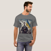 Zelensky sterk voor Oekraïne T-shirt (Voorkant volledig)