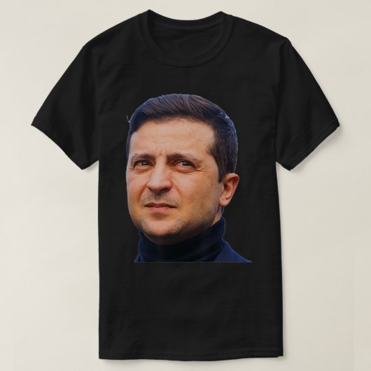 Zelensky Ukraine Hero T-shirt (Design voorkant)