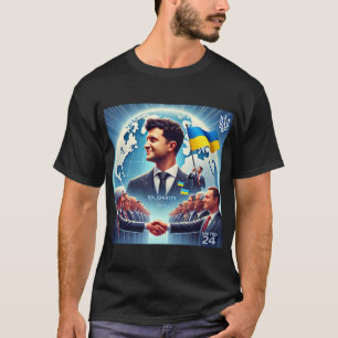 Zelensky verenigt wereldleiders t-shirt