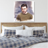 Zelensky, Volodymir Canvas Print (Insitu (Slaapkamer))