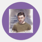 Zelensky, Volodymir Classic Round Sticker (Voorkant)