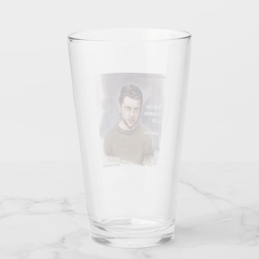 Zelensky, Volodymir Glas (Achterkant)