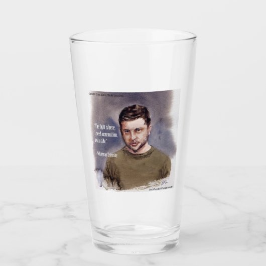 Zelensky, Volodymir Glas (Voorkant)