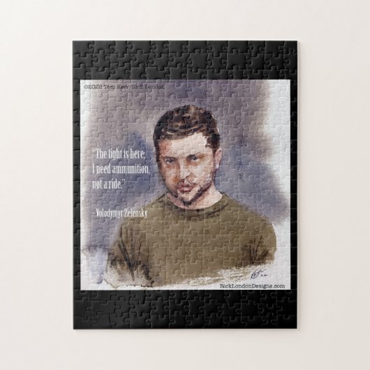 Zelensky, Volodymir Legpuzzel (Verticaal)