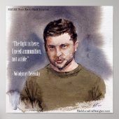 Zelensky, Volodymir Poster (Voorkant)