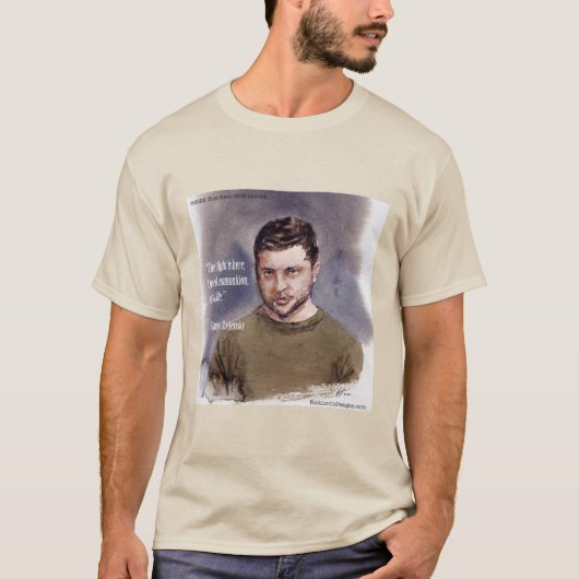 Zelensky, Volodymir T-Shirt (Voorkant)