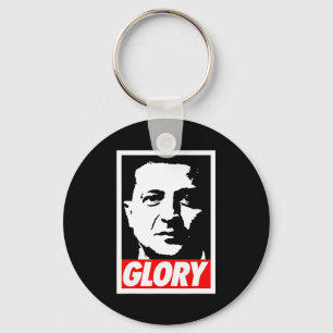 Zelenskyy - Eer aan Oekraïne Steun Oekraïne I Sta Sleutelhanger