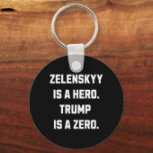Zelenskyy Is A Hero. Sleutelhanger (Voorkant)