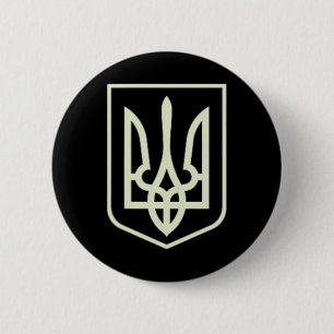 Zelenskyy Oekraïens Leger Shirt Oekraïne Militair Ronde Button 5,7 Cm