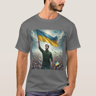 Zelenskyy Oekraïne Rally Mannen T-shirt