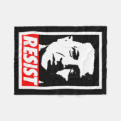 Zelenskyy - Resist Support Ukraine I Stand With Uk Fleece Deken (Voorkant (Horizontaal))