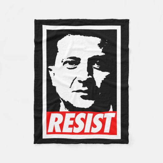 Zelenskyy - Resist Support Ukraine I Stand With Uk Fleece Deken (Voorkant)