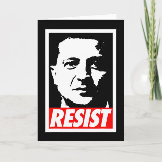 Zelenskyy - Resist Support Ukraine I Stand With Uk Kaart