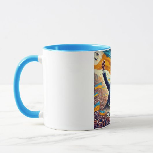 Zelenskyy Ukraine Support Coffee Mok (Links)