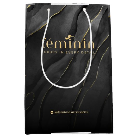 Zelf aangepaste elegante cadeautas (Voorkant)