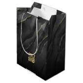 Zelf aangepaste elegante cadeautas (Achterkant Gekanteld)