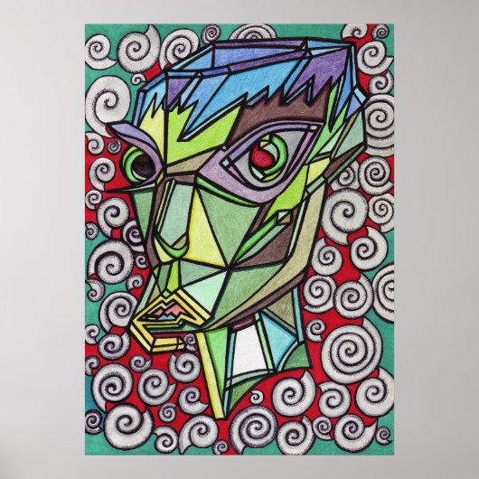 Zelf [afdrukken] poster (Voorkant)