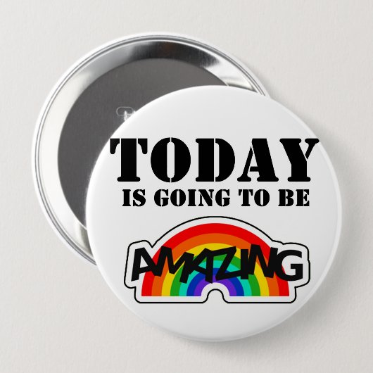 Zelf-bevestiging Ronde Button 4,0 Cm (Voorkant /achterkant)